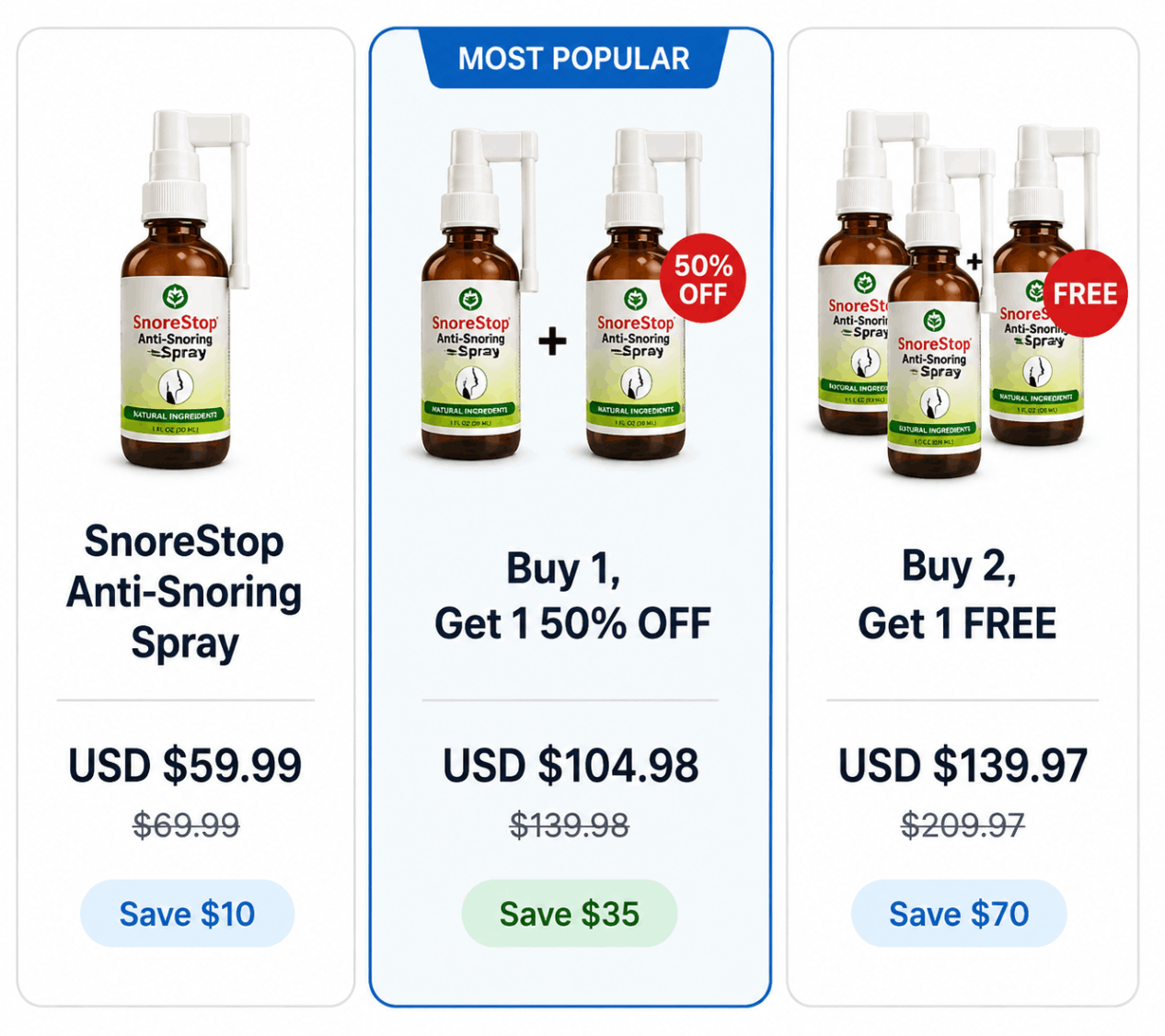 SnoreStop Spray product image