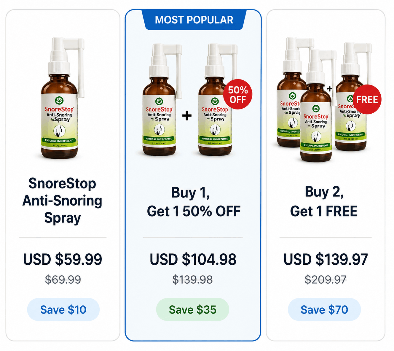 SnoreStop Spray product image
